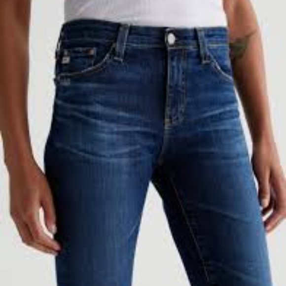 AG-ED Denim The Legging Ankle, Raw Hem, Style: REV1389-SP, 30Rx28, NWT $219 MSRP - Picture 1 of 13